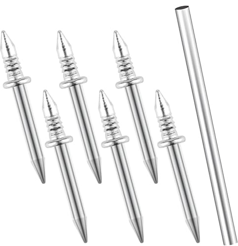 elook 100PCS Double Headed Skirting Nails | Invisible Trim Nail for Wood Skirting Board, No Trace Small Head Nails for Furniture Wall Panel Door Frame Home Improvement