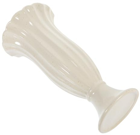 POPETPOP Vase Funéraire Colonne Romaine 10.4 Pouces Céramique Résistant Aux Intempéries pour Décoration De Tombe Extérieur Intérieur