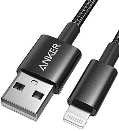Anker iPhone Charger Cable, 3.3 ft, 331, Premium Nylon USB-A to Lightning, MFi Certified Charger Cable for iPhone SE/Xs/XS Max/XR/X/8 Plus/7/6 Plus, iPad, and More