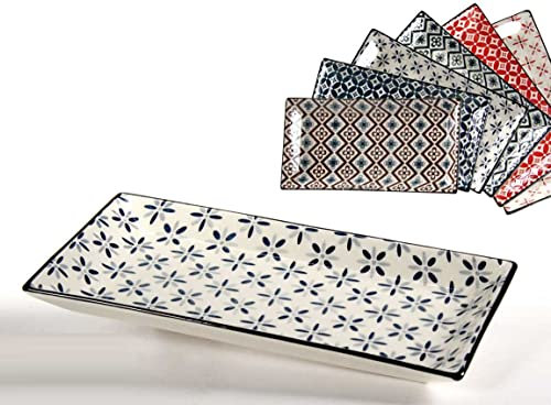 Vassoio portata ceramica gic 737367 29x16 cm pirofila rettangolare - antipastiera da portata