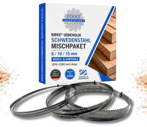 Bandsägeblätter Mischpaket SET 6/10/15 2360mm x 0,4mm
