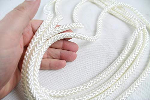 AWITALIA -CORDA CONTINUA PER ARGANELLO MICRO LIFT TAPPARELLA AVVOLGIBILI FUNE RESISTENTE PER ARGANO DI COLORE BIANCO ALTEZZA 150 CM. PEZZI 1