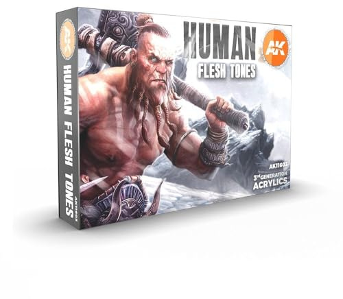 (AK11603) - AK Interactive Set - Human Flesh Tones