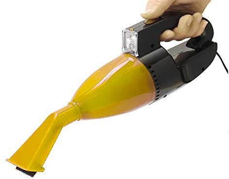 CARALL Aspirapolvere Auto Con Tubo Flessibile 12V 60W Cavo 2,5 Metri Con Accendisigari