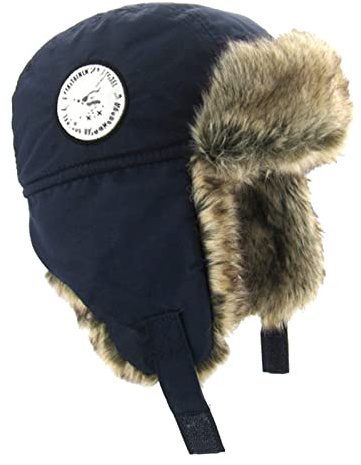 DongBao Kinder Winter Trappermütze Warme Bombermützen mit Wintermütze mit Ohrenklappen Winddicht Skimütze für Jungen Mädchen