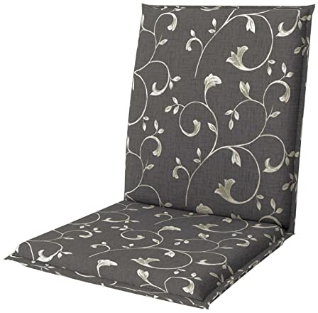 Doppler Niederlehner-Auflage Living, Gartenstuhl-Polster 100x48x6 cm