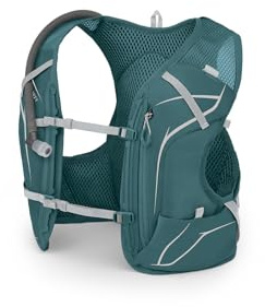 Osprey Dyna Damen-Trinkweste mit Hydraulikbehälter, 1,5 l, Cascade Blue/Silver Futter, Größe M