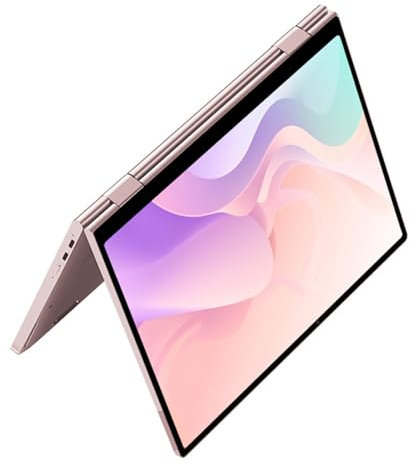 Tableta portátil 2 en 1, pantalla táctil FHD de 10,51 pulgadas, 12GB LPDDR5 512G SSD WIFI 6 2256 * 1504 con teclado de tamaño completo,Pink-12GB+512GBSSD