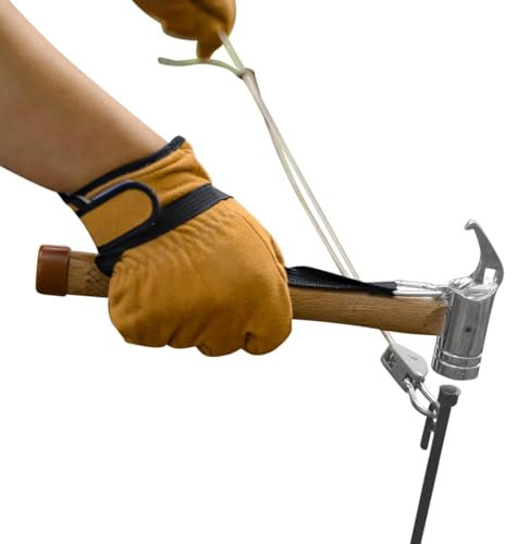 Camping Hammer Pfahlentferner, Hammer für Zeltheringe,Zelthammer Campinghammer | Camping Tools Zeltpflock, Campinghammer mit Holzgriff für Zuhause, Camping, Wandern, Rucksackreisen