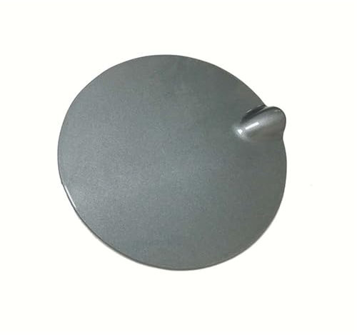 QASULER for Ford, for Focus 2 MK2 MK3 8M51-F405A02-AA, Silber Tankdeckel Abdeckung Klappe Tür Kraftstoffeinfüllklappe Deckelkappe Öleinfüllklappe für Autos(Grey)