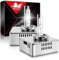 WinPower D5S Xenón Bombilla 35W 6000K HID Auto Lámpara Faro Delantero Blanco Base Metálica X-treme Vision 12 V Kit de Conversión HID, 2 Piezas