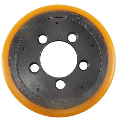 NOVFDLOP Parti for carrelli elevatori 248 * 75/80mm Ruota motrice in PU for Carrello elevatore transpallet