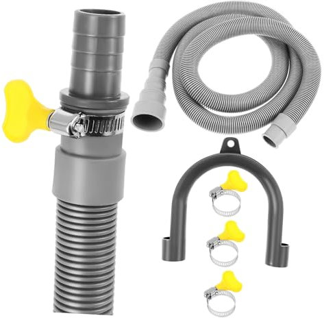 DOITOOL Washing Machine Drain Hose Extension Replacement Long Hose for Portable Washer Dishwasher Use Flexible