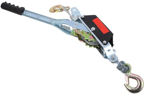 Rope Tensioner Start Hand Cable Puller Rope Come along Heavy Duty Power Puller Ratchet Handles Pullers Cord Tow Gym Cable Winch Hand Crank Come along Winch Come along Puller Steel