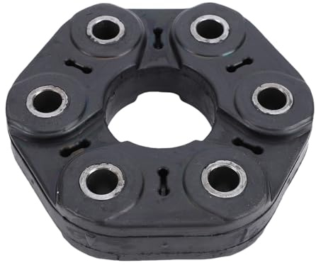 KIMISS Acoplador del Eje de Transmisión Disco de Junta Flexible Reemplazo de Absorción de Impactos para 1 Serie 3 E87 E46 2003 2007 26117511454 23231228360 26111209168 ABS Metal Negro