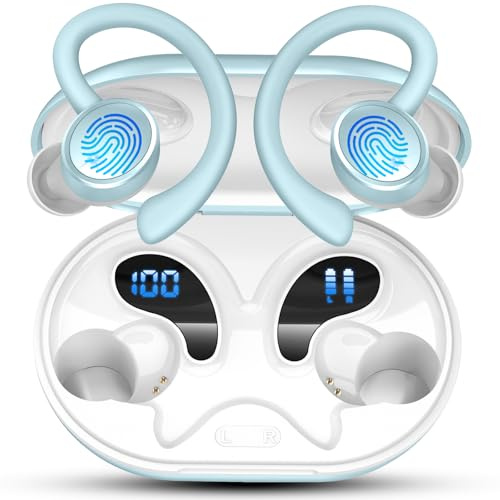 Matast Nueva Auriculares Inalambricos Deportivos, Cascos Inalambricos