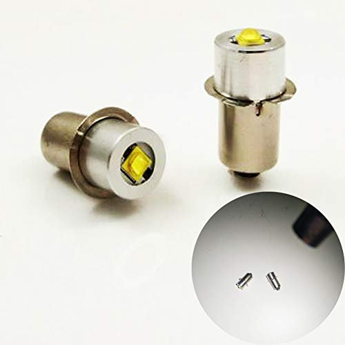 1x P13.5S 3W 4-12V / 6-24V 200LM Cree LED Upgrade Bulb for Replacement Bulbs Conversion Kit Maglite Flashlights Torch Work Light Tools