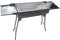walexo Familien Grill Mangal aus Edelstahl Schaschlik und BBQ Kohlegrill Säulengrill Standgrill (ohne 14 Edelstahlspieße)