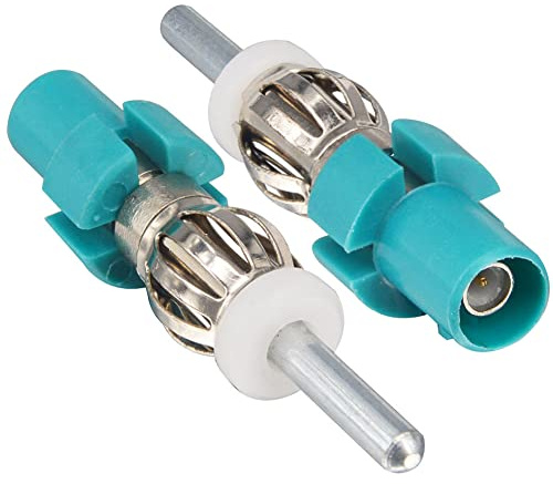 YILIANDUO Autoradio Antenneadapter Fakra Z Stecker auf DIN ISO Stecker | Universal Fahrzeug Konverter für BMW, VW, Audi, Mercedes, SUV, Autoradios, Navigation und Freisprecheinrichtungen.