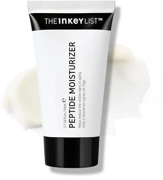 The INKEY List Peptide Moisturiser 50ml | Fast-Absorbing Face Cream with Royal Epigen P5 and Hydrating Peptides Supports Collagen, Moisture and The Skin Barrier