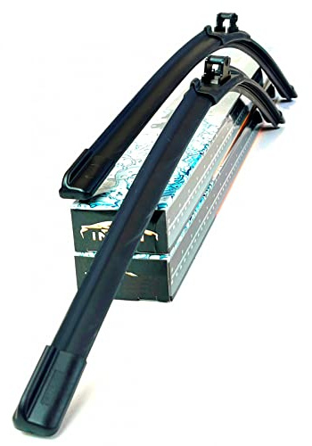 Scheibenwischer für vorne kompatibel mit VW Golf 5 1K1 Bj. 2003.10-2005.10 / Länge 600mm, 475mm - Hallenwerk