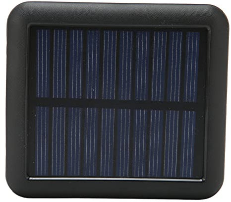 20000mah Banque Solaire Chargeur de Téléphone Solaire Chargeur Solaire Portable avec 4 Ports USB Imperméables pour Les Voyages de Randonnée en Plein Air (Black)