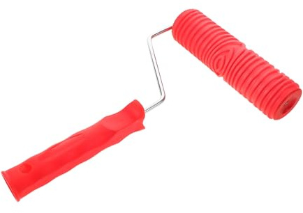 LIFKOME Rouleau De Peinture Avec Poignée Rouleau Texturé Outil De Texture Pour Mur Bricolage