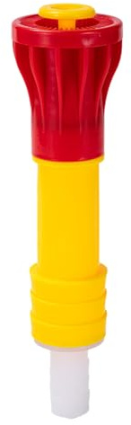 Pulverizador de tubería: manguera/agua, patrones de riego, control de flujo del pulgar, pulverizador de agua de alta presión para césped al aire libre