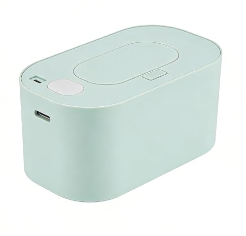 Lieawy Calentador De Toallitas Portátil | Calentador Silencioso de Gran Capacidad - Dispensador con Temperatura Constante,Para Hogar Coche Noche Cuidado de Niños Guardería Cambiador Mesita de Noche