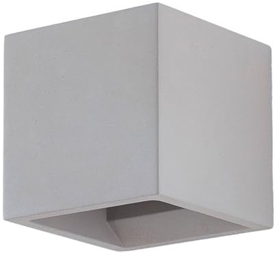 Lindby Wandleuchte, Wandlampe Innen Jayden (Modern) in Alu aus Gips/Ton (1 flammig G9) - Wandstrahler Wandbeleuchtung Schlafzimmer/Wohnzimmer Flurleuchte
