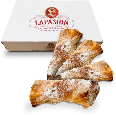 LAPASION - Rizos Jugosos | Azúcar Glass | Bollería Tradicional Española | 1.7 Kg