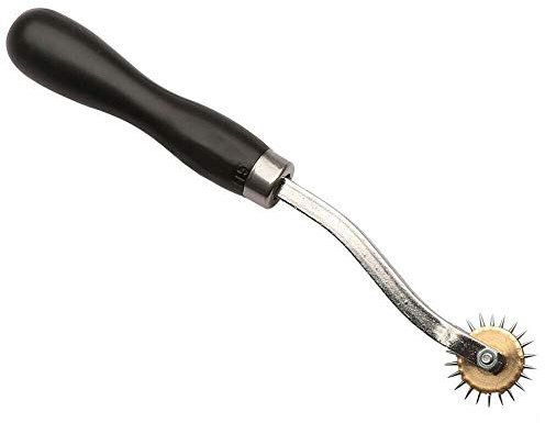 Overstitch Outil d'espacement de point de couture, de trace, de couture, de piquage, de roulette, de couture, d’entretoise pour cuir, papier et tissu