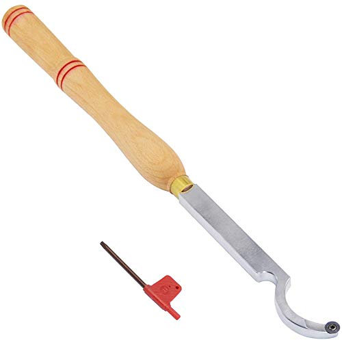 YAOBAO Outil De Creusage, Outils De Tournage sur Bois Burin Rotatif Outil À Main pour Tour À Bois Outil De Burin De Tour pour Bois Bricolage Charpentier