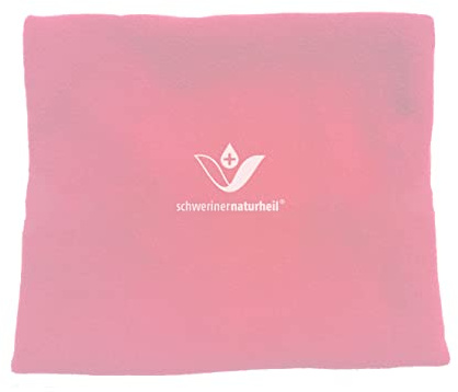 Moor Heat Cushion 22 x 19 cm with Fleece Cover in Rose