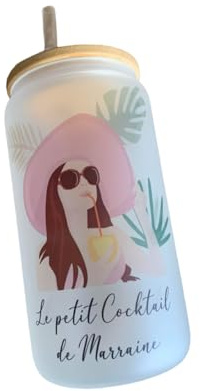 Generic Verre À Cocktails Éclat De Lune - Verre Mojito Personnalisé Cadeau Vacances