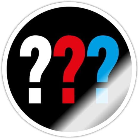Die Drei Fragezeichen Logo Sticker Sticker Aufkleber
