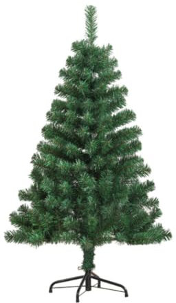 Weihnachtsbaum Christbaum Künstlicher Weihnachtsbaum, Grüner Weihnachtsbaum Mit Ständer for Drinnen Und Draußen, Urlaubsdekoration Künstlicher Weihnachtsbaum(1.2m)