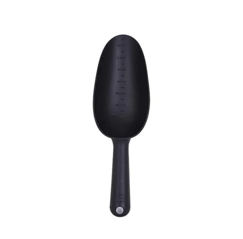 Jordfilter Trädgårdsodling Sil Krukväxt Skopa Plast Hemgruvdrift Rush Jordprospektering Multifunktionsverktyg trädgårdsjord sil(25cm black)