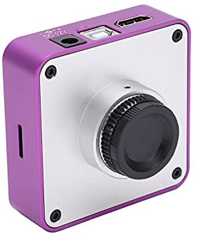 Branchenmikroskopkamera, 51MP Digitalkamera für Trinokulares Stereo -Mikroskop, Aluminiumlegierungmaterial, Englisch/Chinesisch/Französisch/Spanisch/Japanisch/Deutsch OSD