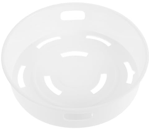 Tofficu Cestello Vaporiera da Cucina in Pp 2l per Cuociriso, Inserto per Cottura a Vapore di Verdure e Riso, Compatibile Multiuso Pentole, Facile da Pulire e Smontare, per Cucina