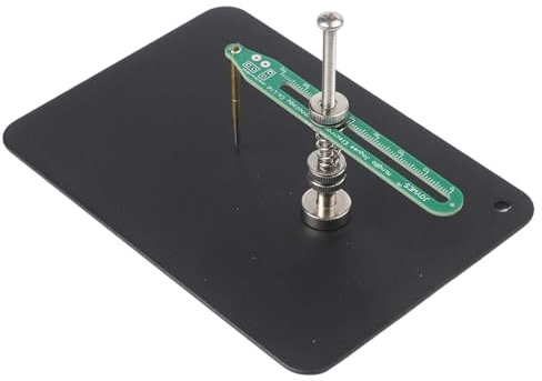 PCB Bracket for Soldering Iron Holders - Adjustable Test Probe with Clamp, High-for PRECISION Circuit Holder for Electronic Assembly, Testing and DIY Projects, Compatible with IC Chips and PCBs B