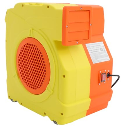 2HP Elektrisches Luftgebläse 1080m³/h 2900Pa Gewerbliches Gebläse für Aufblasbare Burgen Hüpfburg Wasserrutsche IP24 Wasserdicht leise