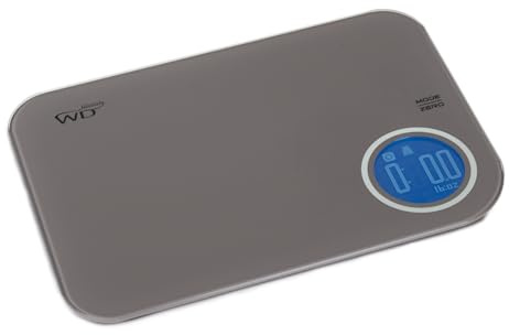 WDLifestyle Linea Tokyo Bilancia Digitale Ultra Slim, Plastica, Sabbia, 16x23x2 cm