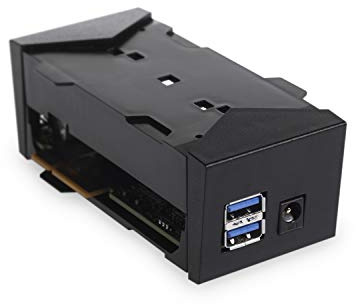 Turris Módulo MOX F (USB) | 4 Puertos USB 3.0 (hasta 5 Gbps) para conectar Unidades externas, sintonizadores de TV y Otros Dispositivos | Accesorio para código Abierto y enrutador MOX Seguro