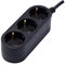 Multipresa 3 X 16 A - 0,5 m - Nera (SCH)