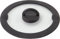 BRUNNER 0806102N Coperchio in Vetro con Bordo in Silicone Antirumore e Colapasta, Covery Diametro 22 Cm, Peso 340 G