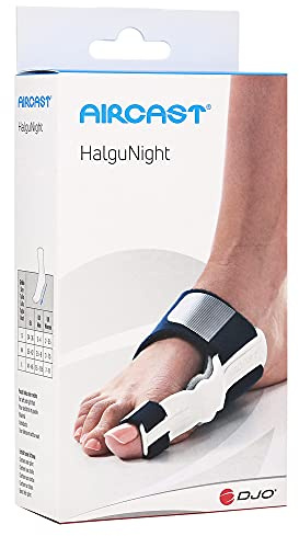 AIRCAST HalguNight Hallux-Valgus Orthese Gr.M weiß