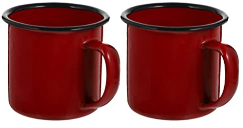 TOYANDONA 2stücke Vintage Milchbecher Retro Kaffeetassen Mit Anti-rutsch-griff Multifunktionale Becher Für Milch Und Kaffee Exquisite Handwerkskunst Für Zuhause Und Büro