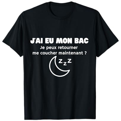 J'Ai EU Mon bac - Humour - Réussite aux examens T-Shirt