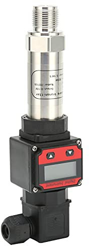 Drucksensor, LCD-Sensor aus Aluminiumlegierung, Hydrauliköl-Luft-Wasser-Sender, für Öl, Kraftstoff, Luft, Wasser, 0-10V DC24V (0–500 kPa)